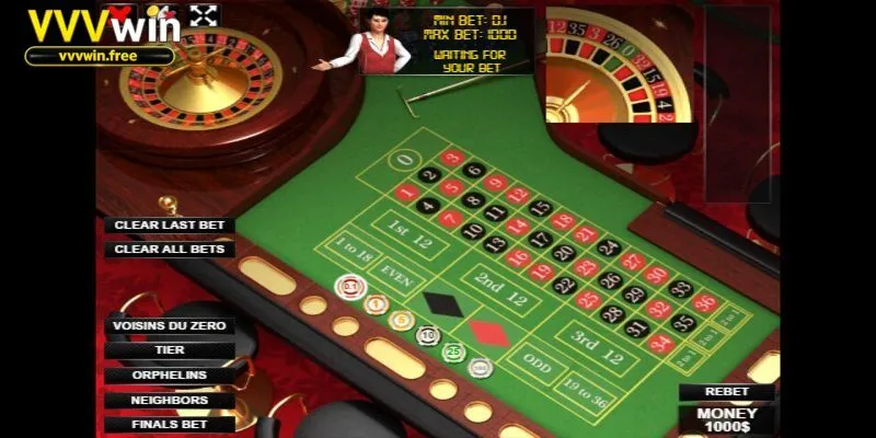 ​Hướng Dẫn Chơi Bài Roulette Vvvwin chi tiết nhất